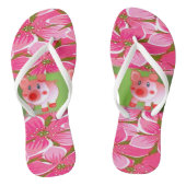 Teenslippers Floral (Voetbed)