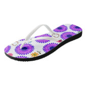 Teenslippers Floral (Schuin)