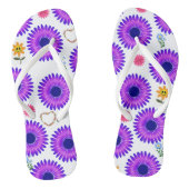 Teenslippers Floral (Voetbed)