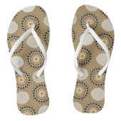 Teenslippers Floral (Voetbed)