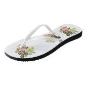 Teenslippers Floral (Schuin)