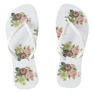 Teenslippers Floral