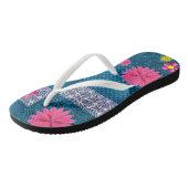Teenslippers Floral (Schuin)