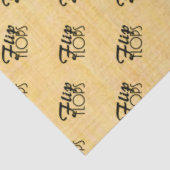 Teenslippers Graphics Tissuepapier (Detail)