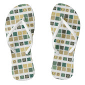 Teenslippers Groen (Voetbed)