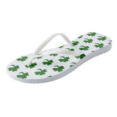 Teenslippers - Groene kleppen (Schuin)