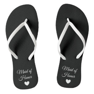 teenslippers - Heart Fab Maid of Honor