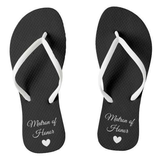 Teenslippers - Heart Fab Matron of Honor (Voetbed)