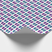 Teenslippers: Helder Wit . Cadeaupapier (Hoek)