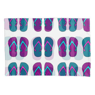 Teenslippers: Helder Wit . Kussensloop