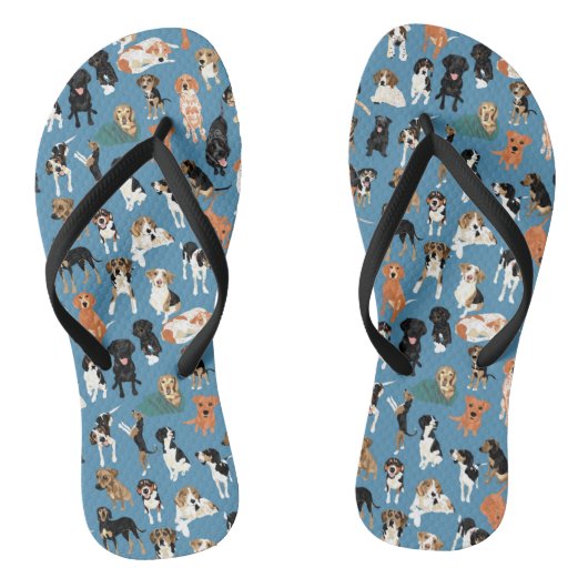 Teenslippers Hond District (Voetbed)