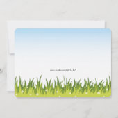 teenslippers in de Sun Cute Bachelorette Party Kaart (Achterkant)