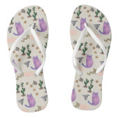 Teenslippers Kat Vis Cactus Paws Meow (Voetbed)