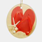 Teenslippers Keramisch Ornament (Links)