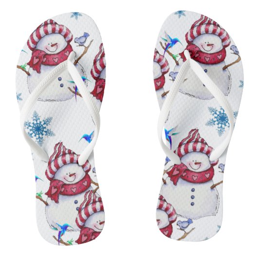 Teenslippers kerst (Voetbed)