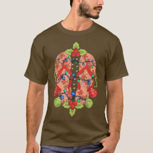 Teenslippers Kerstmis zomer Tropische Kerst I T-shirt