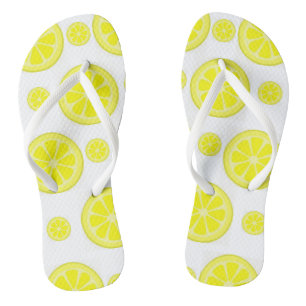 Teenslippers Lemon