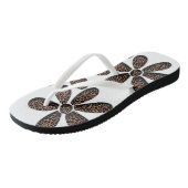Teenslippers Leopard (Schuin)