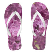 Teenslippers Lilacs Flowers (Voetbed)