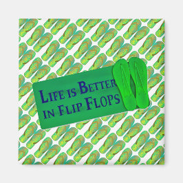 Teenslippers Magneet