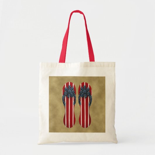 teenslippers Marktpleister Tote Bag (Voorkant)