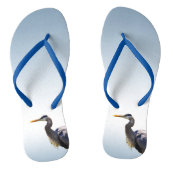 Teenslippers met blauwe herten (Voetbed)