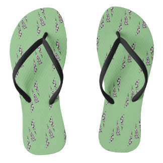 Teenslippers met gepolijst driehoeken