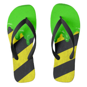 Teenslippers met hagedis