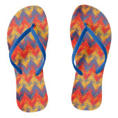 Teenslippers met kleurrijk aztec-patroon (Voetbed)