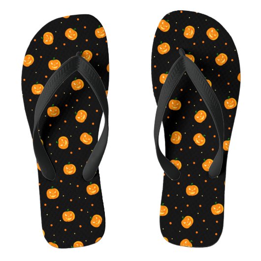 Teenslippers met pompoenen (Voetbed)