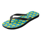 Teenslippers met rubberdrager (Schuin)