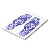 Teenslippers Notitieblok (Linkerzijde)