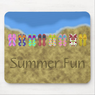 teenslippers Oceans Mousepad Muismat