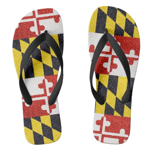 Teenslippers onder de vlag van Glitter Maryland (Voetbed)