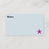 teenslippers op de contactkaart voor elke moeder contactkaartje (Achterkant)