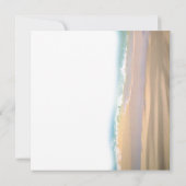 teenslippers op de uitnodiging voor het huwelijk v (Achterkant)