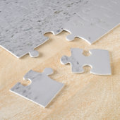 Teenslippers op het strandhek legpuzzel (Zijkant)