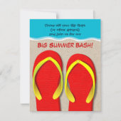 teenslippers op uitnodiging van de Beach Summer (Voorkant)