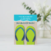 teenslippers op uitnodiging van de Beach Summer (Staand voorkant)