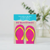teenslippers op uitnodiging van de Beach Summer (Staand voorkant)