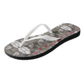 Teenslippers Opossum Natuur (Schuin)