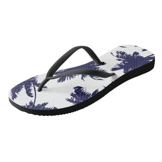 Teenslippers palmbomen (Schuin)