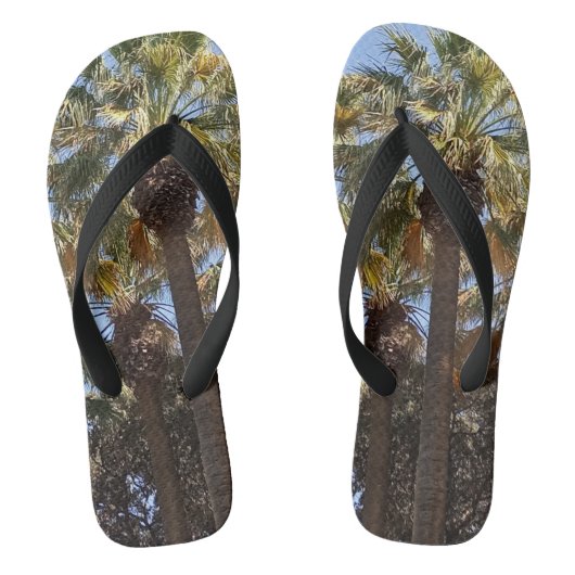 Teenslippers palmbomen (Voetbed)