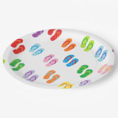 "Teenslippers" Papieren Borden Bordje (Gekanteld)