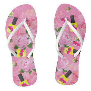 Teenslippers Pedi Style Zomerpols Roze