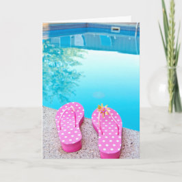 Teenslippers per pool kaart