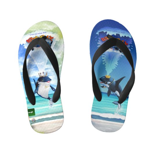 Teenslippers Prince Patches D'Orca & Princess Star (Voetbed)
