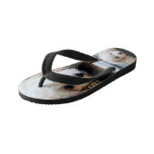 Teenslippers Puppy Design (Schuin)