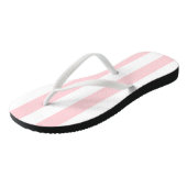 Teenslippers Roze & Witte Streep (Schuin)
