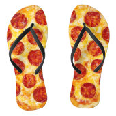 teenslippers sandalen pepperoni pizza (Voetbed)